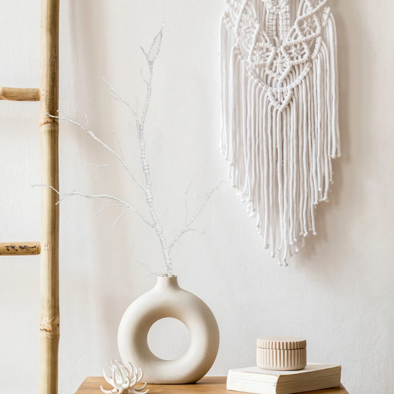 محاكاة فرع شجرة فروع وهمية لحشو المزهرية ديكور المنزل نبات اصطناعي زخرفة Crafts بها بنفسك الحرف صنع مزرعة الخريف