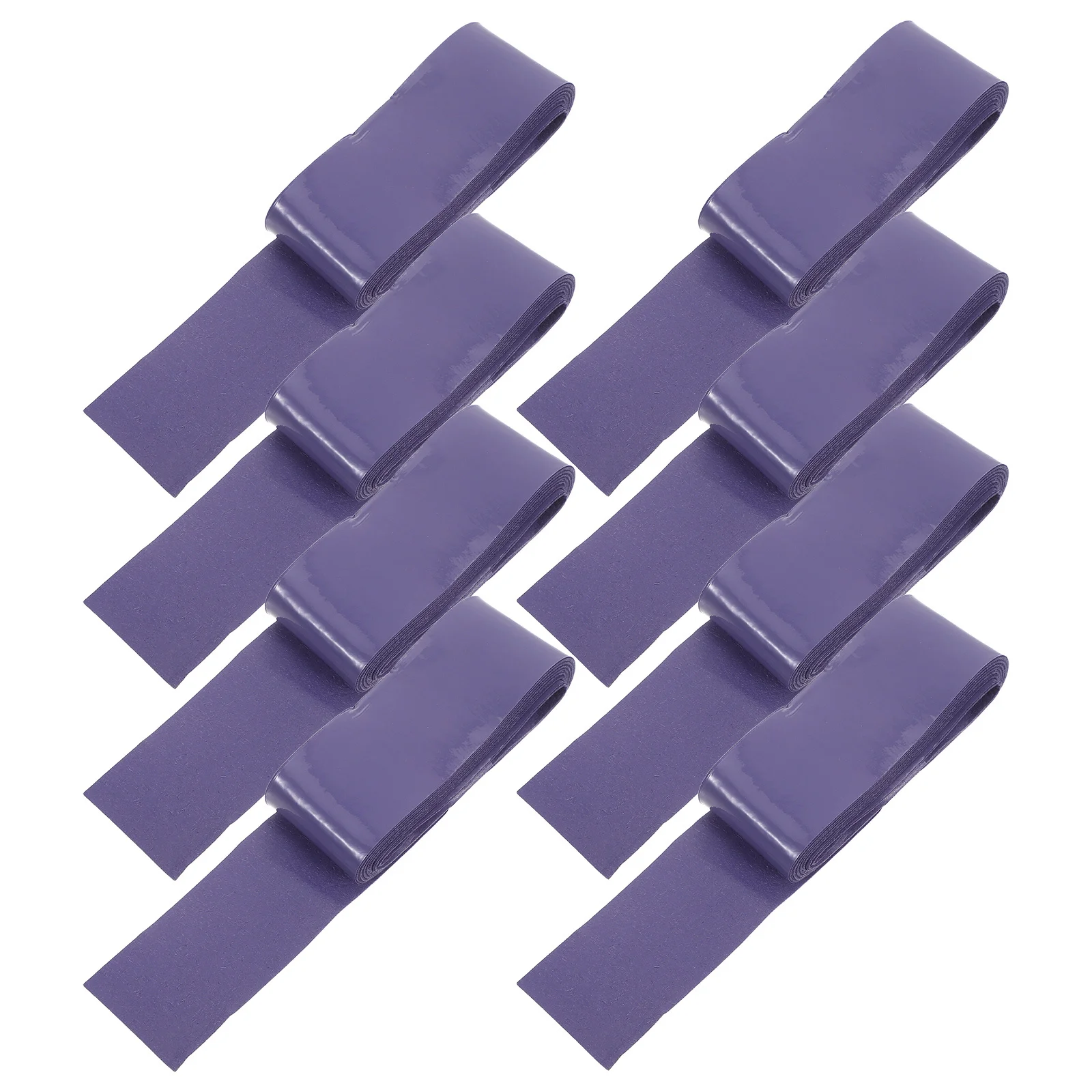 

8Pcs Tennis Racket Grip Tape Purple Anti-Slip Sweat Absorbent Overgrip Wrap for Tennis Badminton Fishing Rod Handles