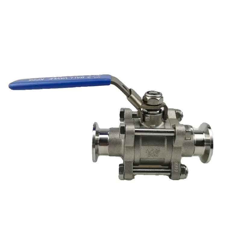 

KF16 KF25 KF40 KF50 Válvula bola manual alto vacío 3-градусный Válvula bola de vacío KF de acero inoxidable