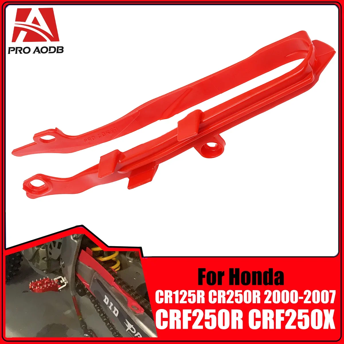 

Motorcycle Chain Slider Guide Protection Device For Honda CRF450R CRF450X CR125R CR250R CRF250X CR CRF 125R 250R 250X 450R 450X