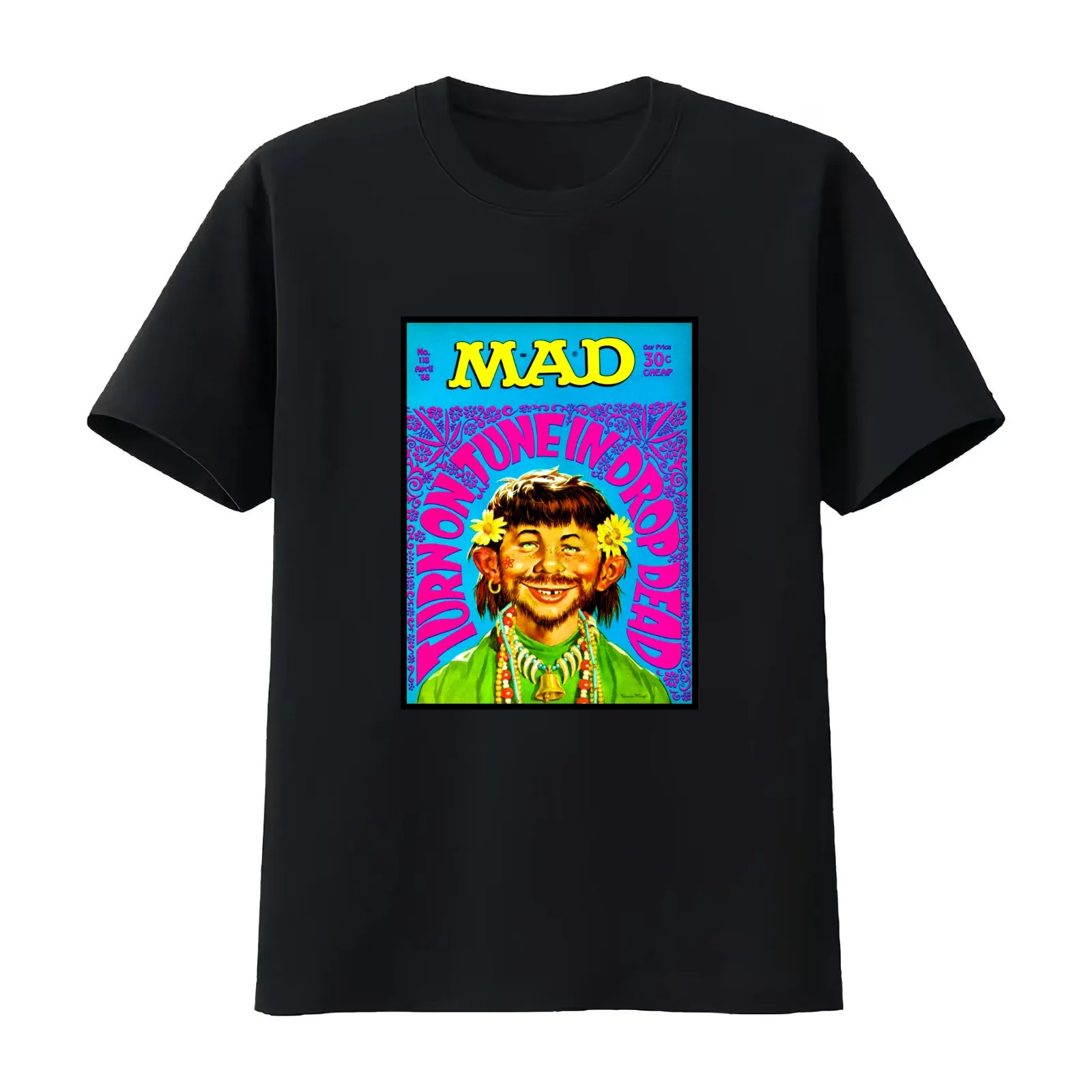 YEP ANOTHER CLASSIC VINTAGE MAD MAGAZINE COVER ART! T-Shirt Summer Casual Cotton Tee Oversized Streetwear Tops 100% Cotton