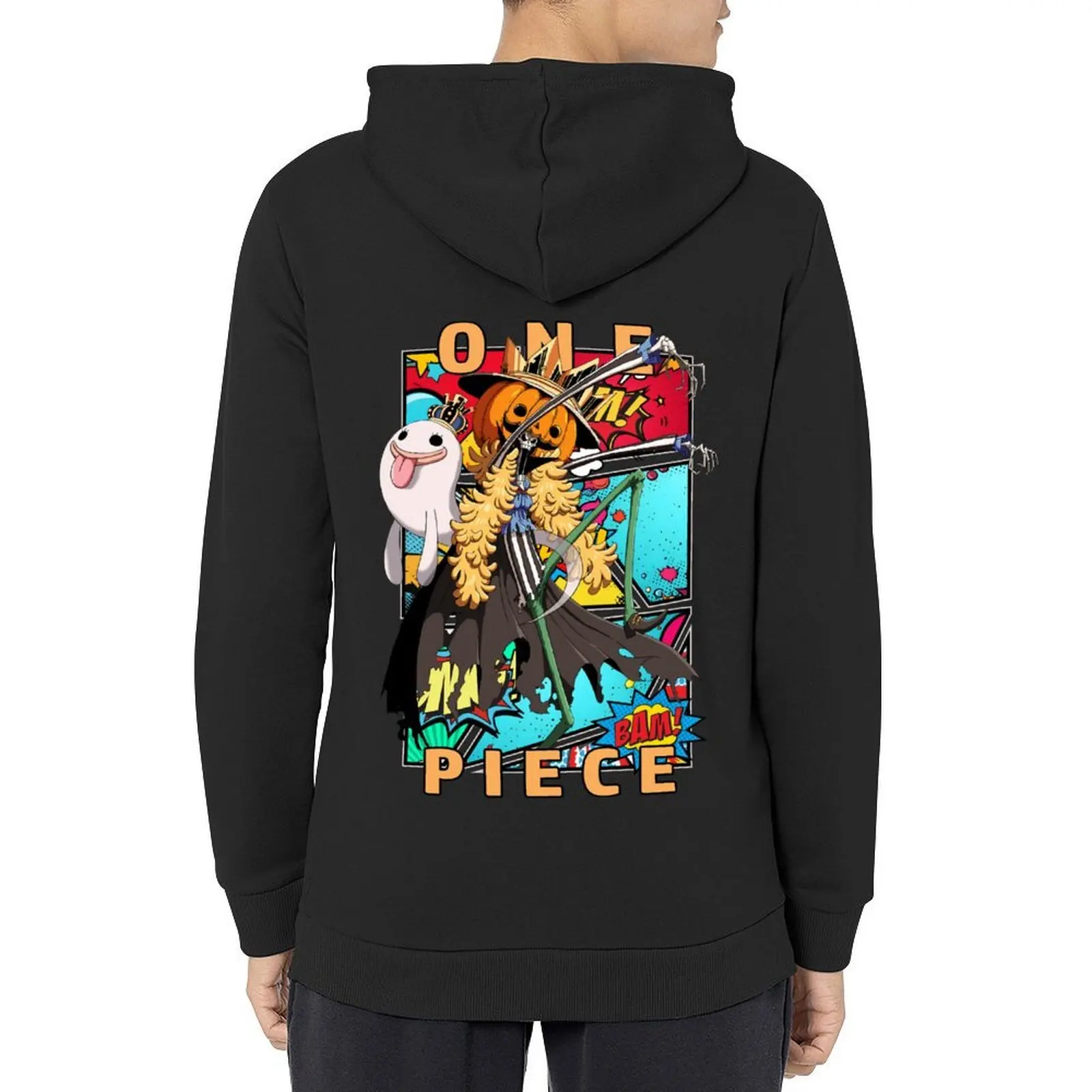 

Brook Soul King Comic Anime Design Hoodie blouse anime clothing fashion men men's winter sweater hoodie man