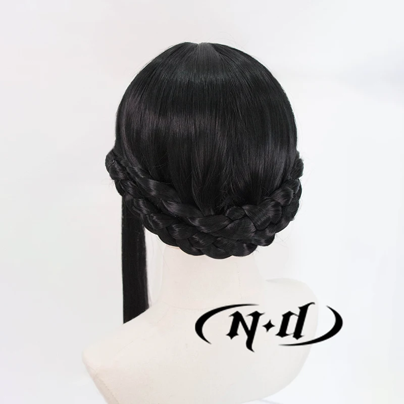 ND Yor Forger Cosplay Wigs Hairpiece Spy x Family Anime Cosplay Hair Wigs for Comic Con Coser Costume Theme Party Heat Resistant
