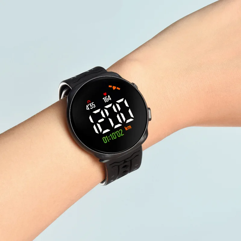 Nuevo reloj electrónico LED para estudiantes, relojes deportivos para niños, reloj Digital impermeable para niños, reloj para niñas