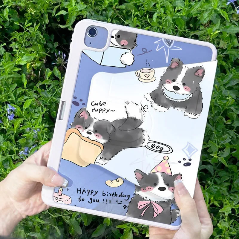 Чехол Toast Dog Funda для iPad 10-го поколения 2022 Ipad 5-го 6-го поколения Ipad Pro 11-дюймовый чехол 2024 10,2 9-го 8-го 7-го поколения