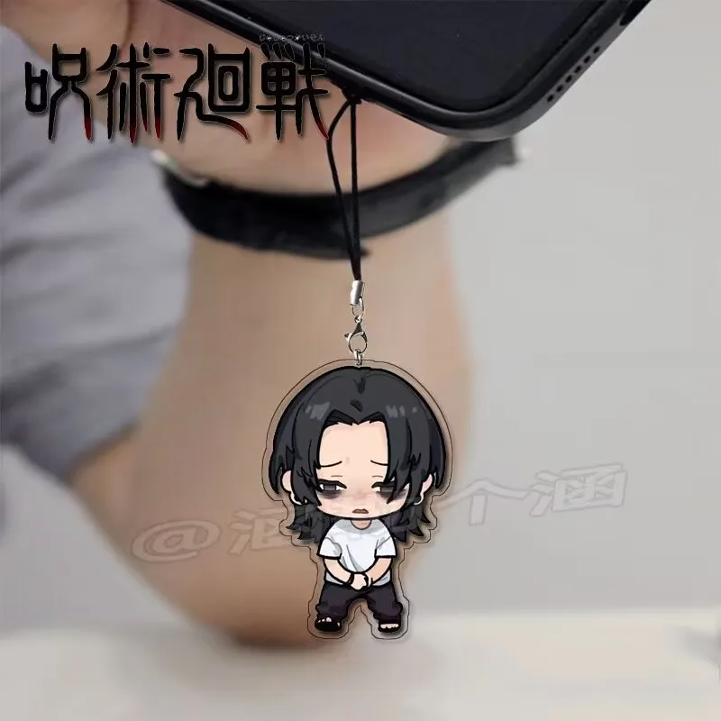 "Jujutsu Kaisen" ห่วงโซ่โทรศัพท์มือถืออุปกรณ์ต่อพ่วง "Natsuki" การ์ตูนสร้างสรรค์เชือกเส้นเล็กตกแต่งจี้, พวงกุญแจของขวัญ