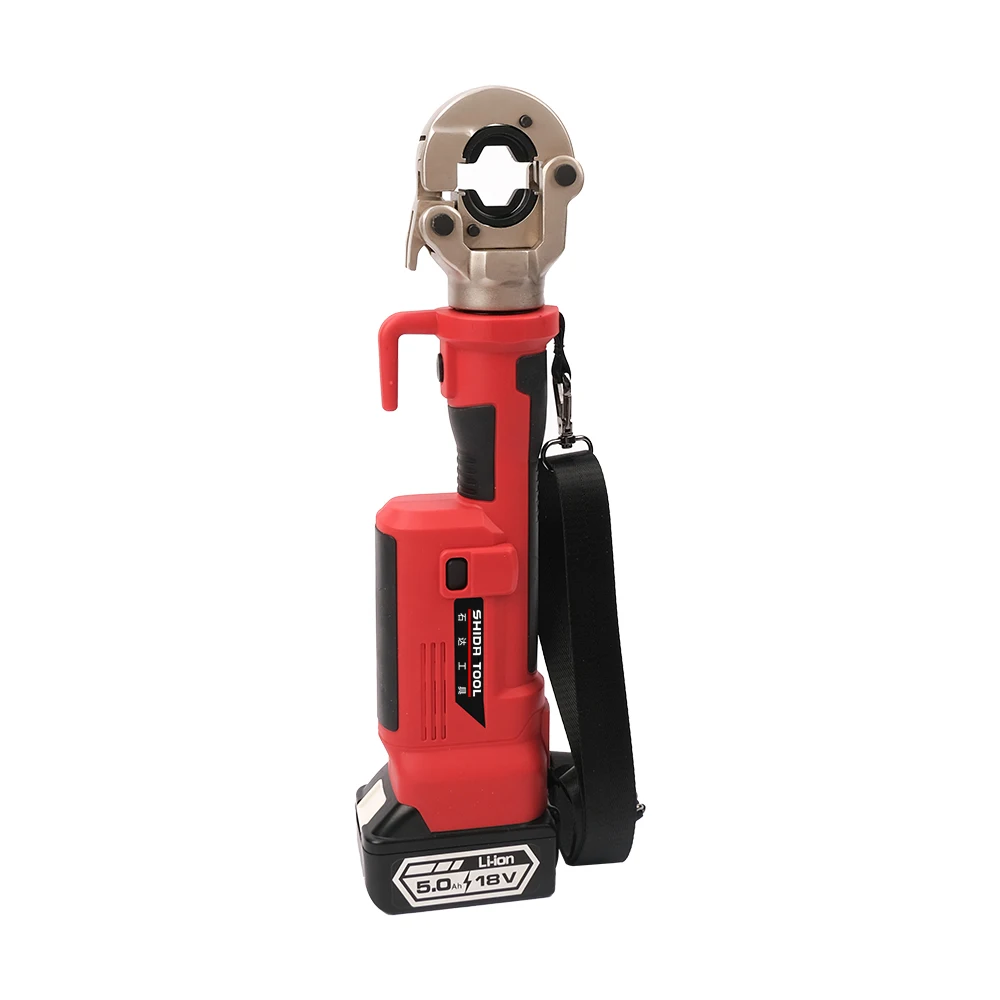 

300 Battery Powered Hydraulic Crimping Tool Electric Press Machine For Plumbing And PEX Copper Pipe Fitting Heavy Duty HVAC Tool