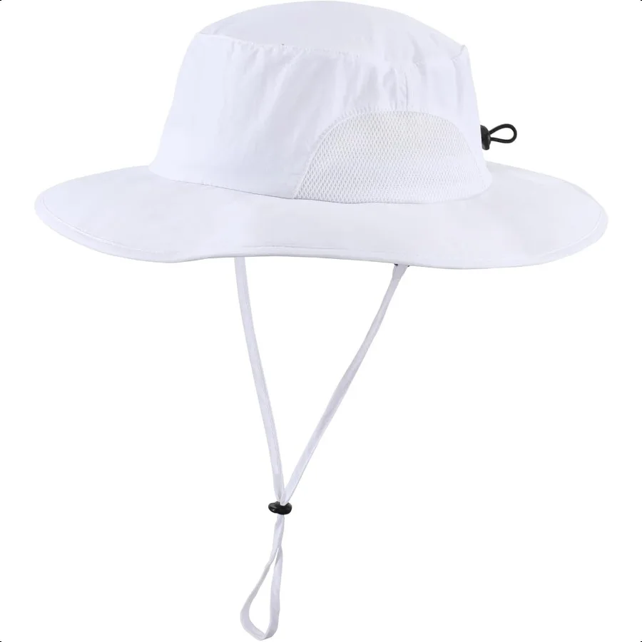 

Home Prefer UPF50+ Mens Sun Hat Wide Brim Fishing Hat for Men UV Protection Womens Beach Bucket Hat for Golf Hiking Gardening