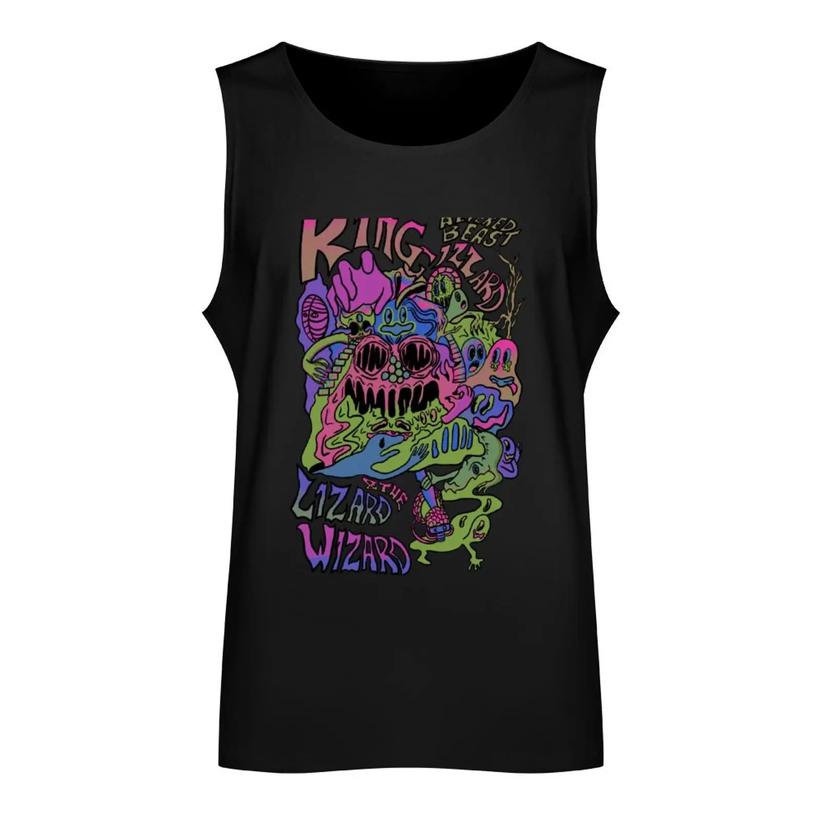 King Gizzard and The Lizard Wizard - Altered Beast T-Shirt Tank Top t shirt gym clothes man fitness summer Men's tops