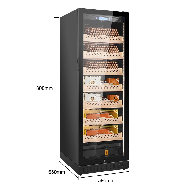 

OEM Мини-установка Компрессор с постоянной температурой Кулер для сигар Воздушное охлаждение Электрический шкаф для хранения сигар Хьюмидор