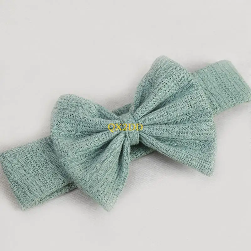 

QX2D Baby Photo Props Headband Wrap Blanket Posing Decors Infant Monthly Photo Props