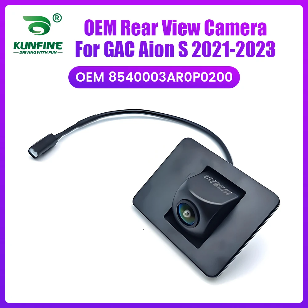 Factory Car Rear View Reverse Backup Camera 8540003AR0P0200 For GAC Aion S Black-White Plug 2021-2023 Waterproof Parking Assist