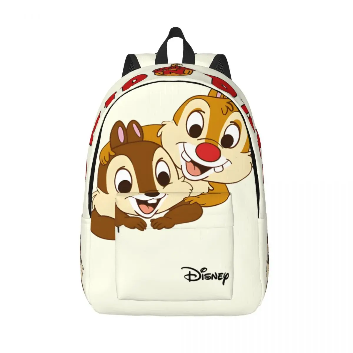 Campus Chip And Dale Retro Washable Solid Disney Chip \'n\' Dale Kindergarten Bag High School Students Schoolbag Birthday