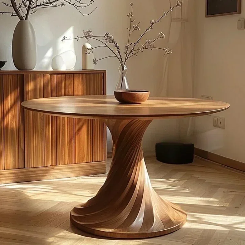 Round Table Dining Kitchen Modern Rooms Restaurant Tables Reception Dinning Sets Free Shipping Mesas De Jantar Designer Luxury