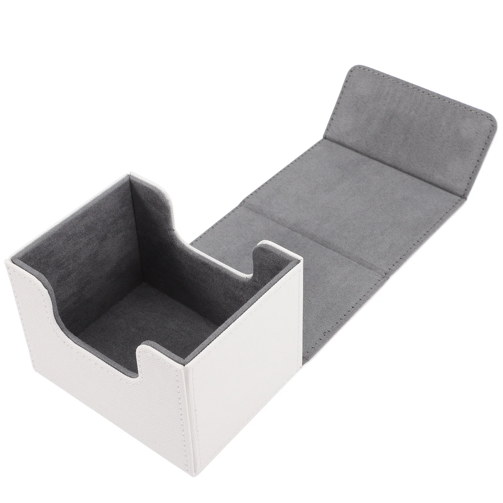 Large Capacity Games Cards Box Organizer for Card Desk Collection Storage PU Protective Case for Poker Trading Cards