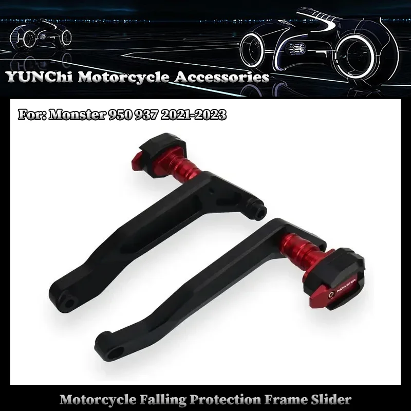 

For DUCATI Monster 950 MONSTER 937 2021-2023 2022 Motorcycle Falling Protection Frame Slider Fairing Guard Crash Pad Protector