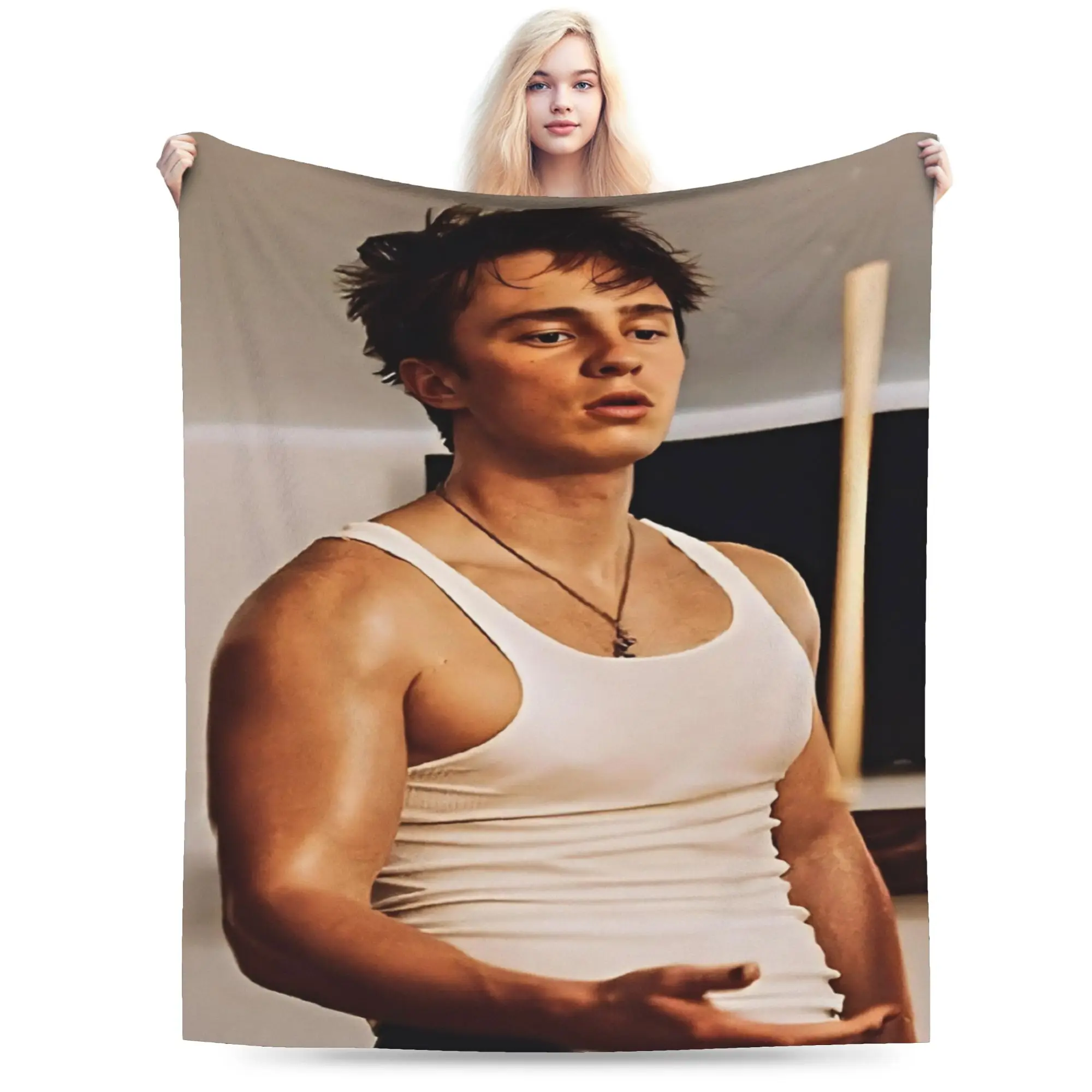 Starkey Rafe Cameron Blanket Multi-size Super Soft and Warm  Throw Blankets for Couch Sofa and Bed