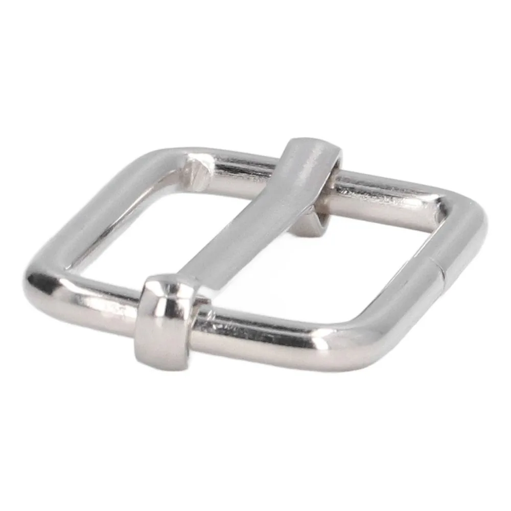 50pcs Durable 3x32x15mm Metal Slide Buckle Rectangle Shape Silver Tri-Glide Buckle Adjustable Strap Buckle For Fasteners