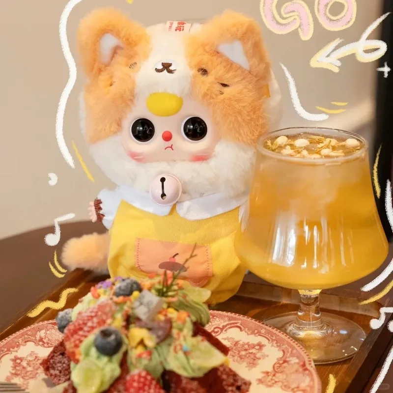 ของแท้เด็กสามกล่องตาบอดแมวตู้เสื้อผ้า Series Kawaii รูปตุ๊กตากระเป๋าจี้ตกแต่งคอลเลกชันเครื่องประดับของเล่นคริสต์มาสของขวัญ