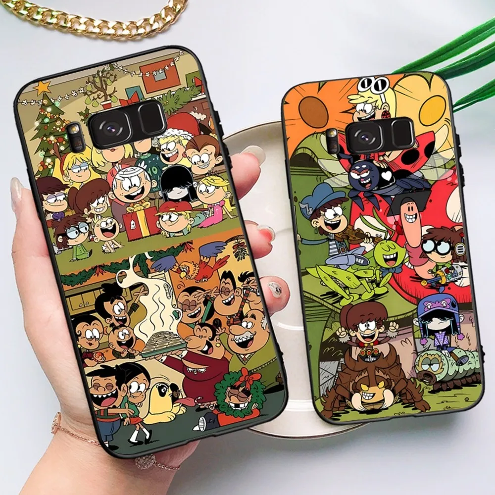 The L-loud House Long Rugs Phone Case For Samsung Note 8 9 10 20 pro plus lite M 10 11 20 30 21 31 51 A 21 22 42 02 03