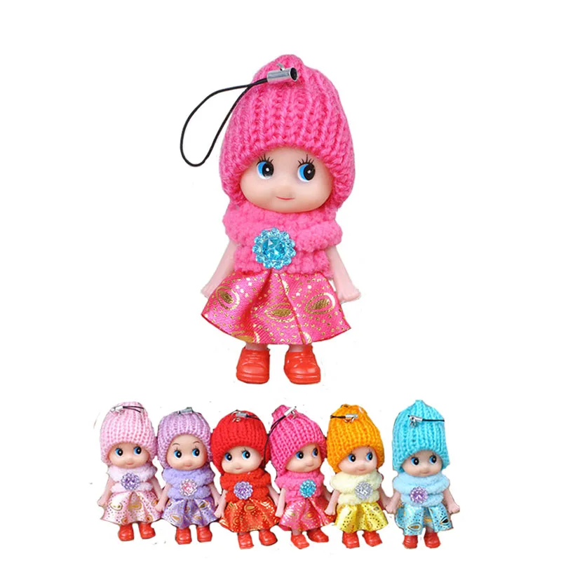 5pcs/set 8cm Little Kelly Confused Doll Princess Cute Baby Kelly Dolls Body Toys For Girls Children Gifts