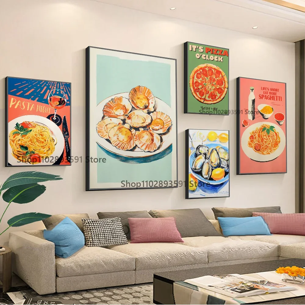 1Pc Vintage Food Po…