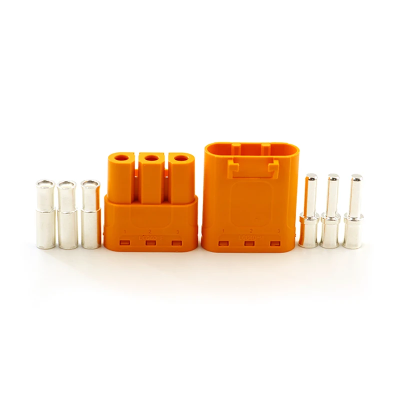 1 قطعة AMASS LCC30 LCC40-F/M تيار عالي مضاد للعكس التوصيل 3P مع موصل شحن بطارية ليثيوم المفاجئة