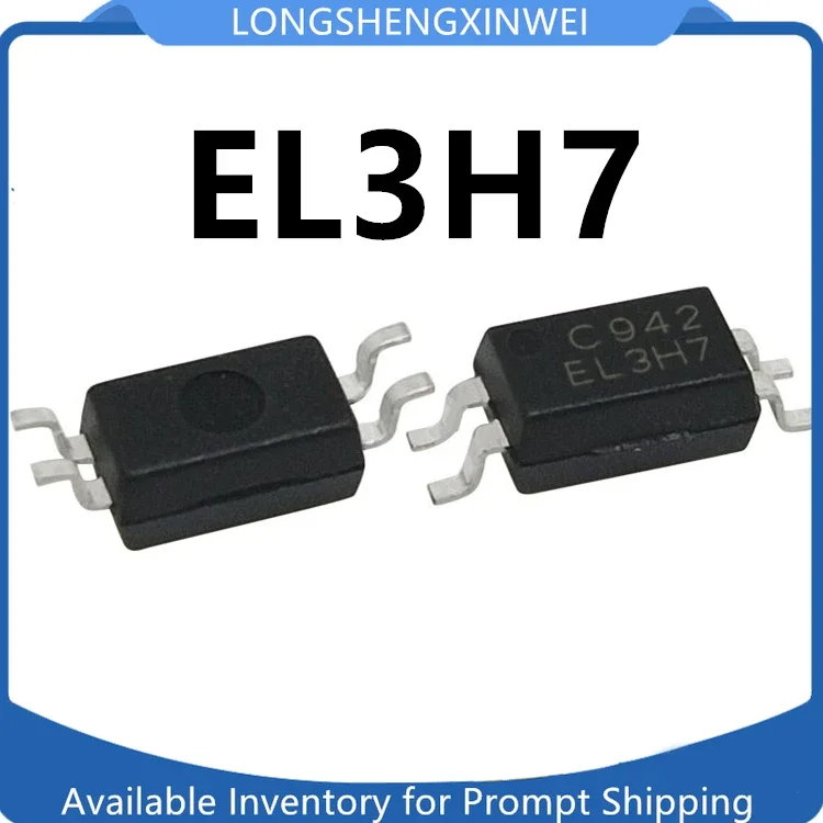 50PCS New Original EL3H7 3H7 Patch SOP-4 Micro Transistor Light