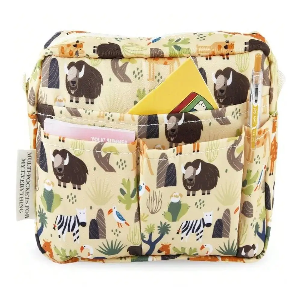 

Portfolio Organizer, Waterproof Travel Pouch Zippered Case,Journal Supplies Storage Case For Notebooks,Make, Office Supplies.