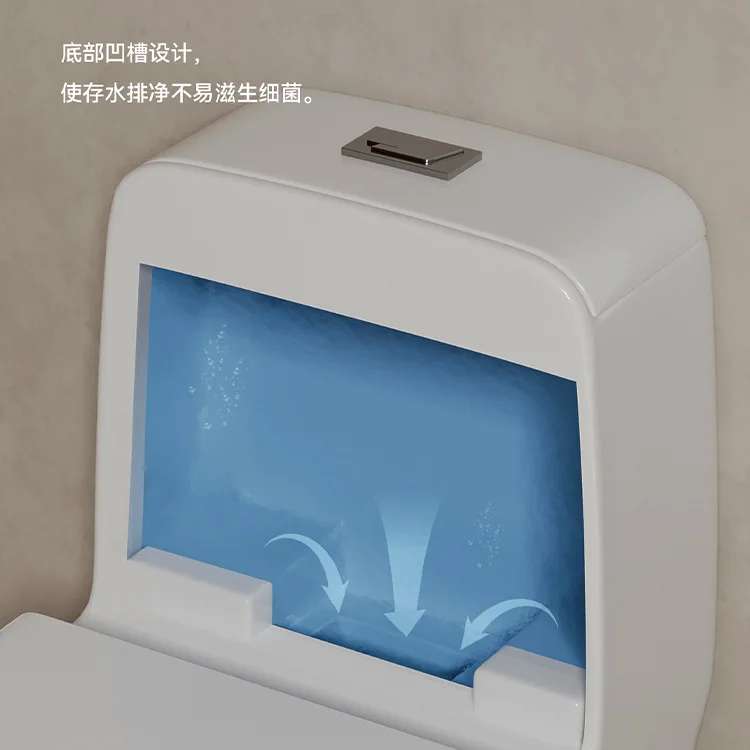 direct sales toilet siphon type one-piece toilet large diameter household bathroom deodorant and anti-splashing water