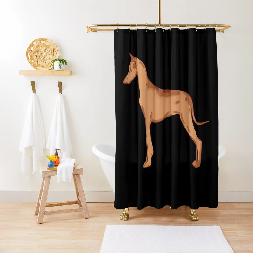 

Pharaoh Hound realistic portrait Shower Curtain Cute Shower Bathroom Accessory Shower Bathroom Bathroom Showers Curtain