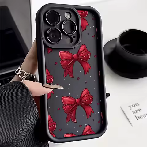 Black Lips Kiss Phone Case For Infinix Note 40 30 Tecno Spark 10 10C Camon 20 Hot 50 30i 30 Play Pro Smart 7 6