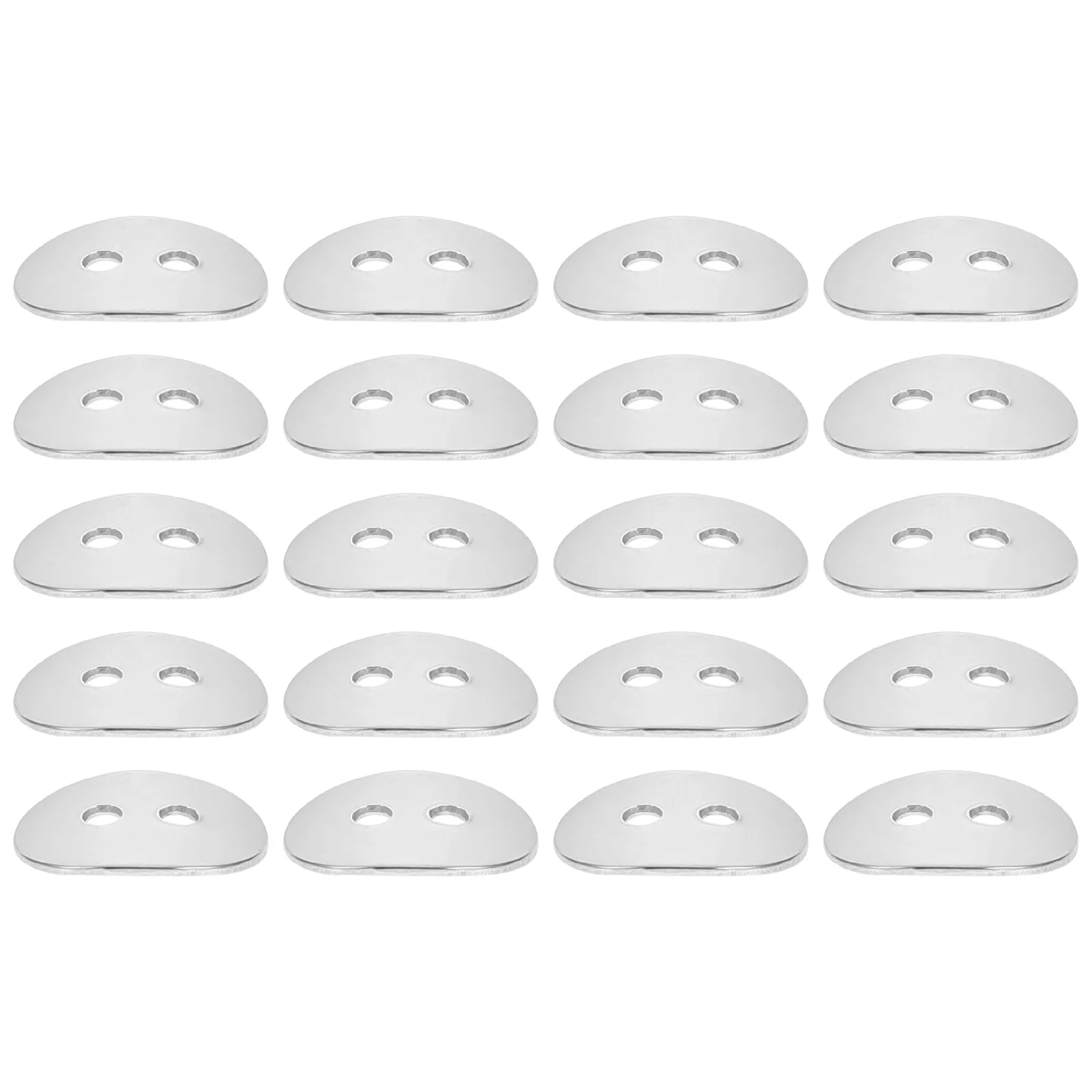 

50Pcs Stainless Steel Bracelet Buckles Creative DIY Jewelry Making Accessories Bracelet Connectors for Necklace Wrist Rope