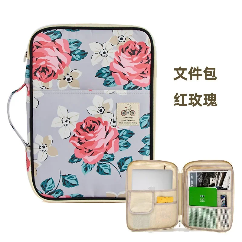 

1 шт. сумка для документов портативная сумка на молнии многофункциональная сумка для хранения формата А4 папка для файлов