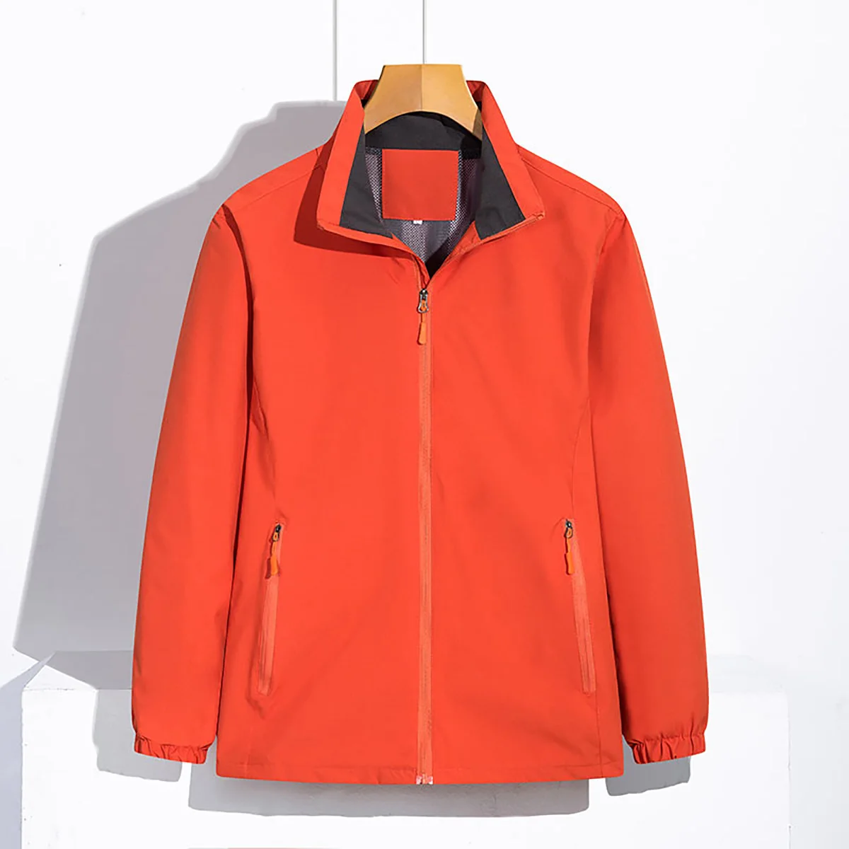 Unisex Outdoor Sports Warm One-piece Single-layer Jacket For Autumn Winter Couples Youth Top Hiking Trip