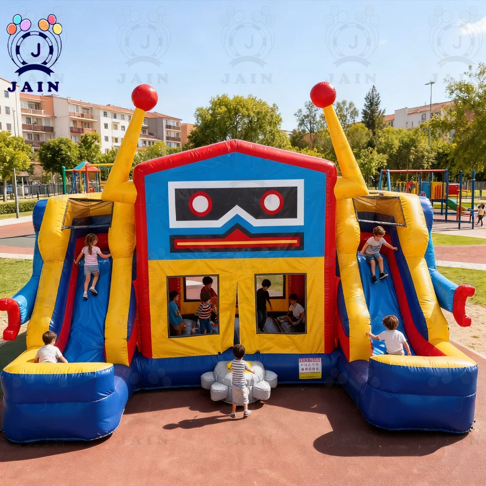 Popular Portable Big Bounce Houses for Sale Commercial Inflatable Bouncer Air Bouncer Inflatable Trampoline for Sale - view 4