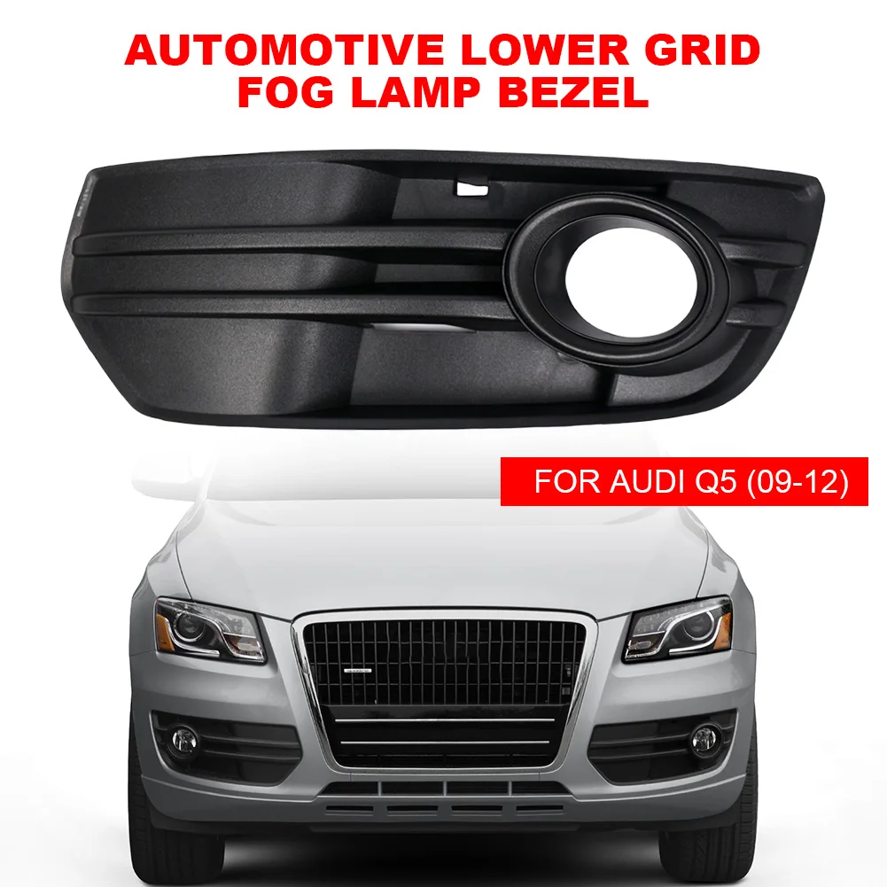 Fog Lamp Chrome Grill 8R0807681A Lower Grille Fog Light Frame 8R0807682A Fog Lamp Cover Grilles Left Right for Audi Q5 09-12