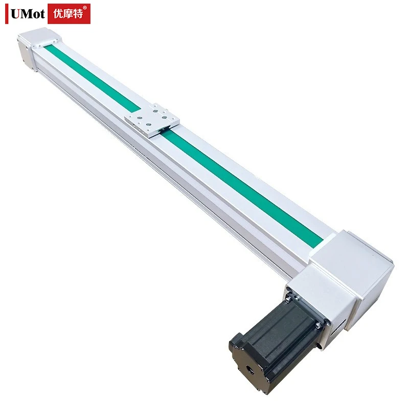 UMOT 60mm Travel 600mm Load 30kg Synchronous Belt Gantry Module Linear High-speed Guide Rail Slide Module Module with Nema 24