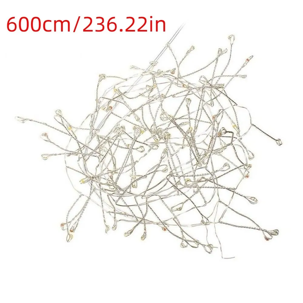 8 Flashing Modes LED Firecracker Lights Remote Controlled Copper Wire Design Copper Wire Lights Firecracker Style Energy Saving