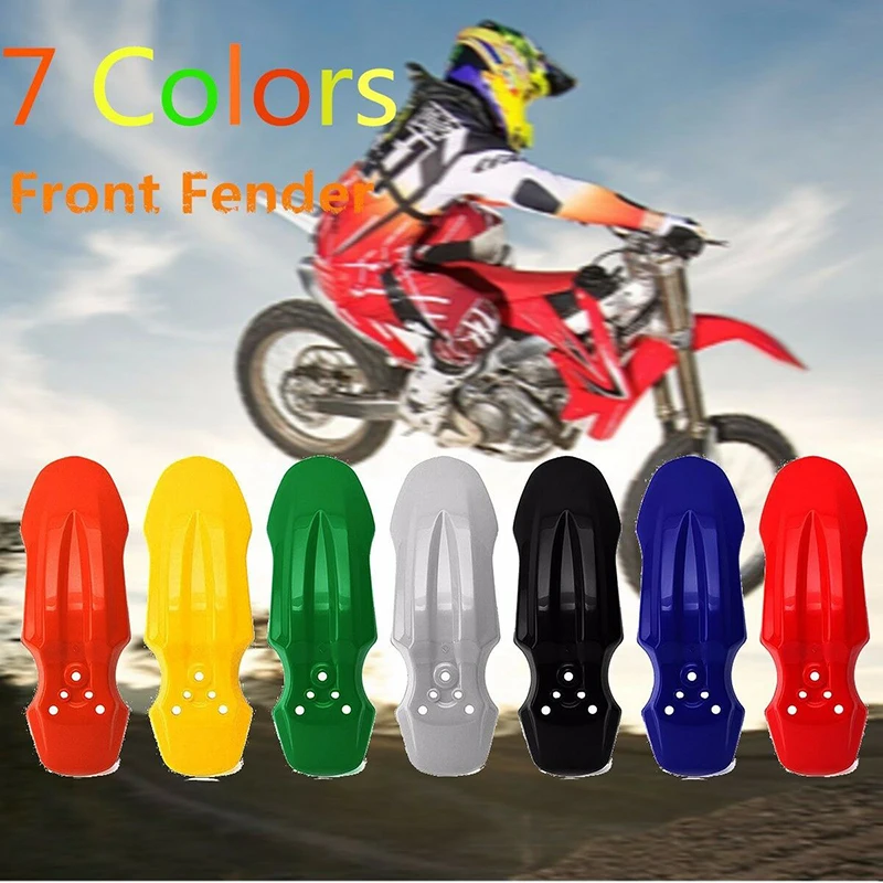 1Pcs ABS Plastic Universal Motorcycle Front Mud Flap Mudguard Fender Accessories For KTM/Honda/Yamaha/Suzuki Fender view 2
