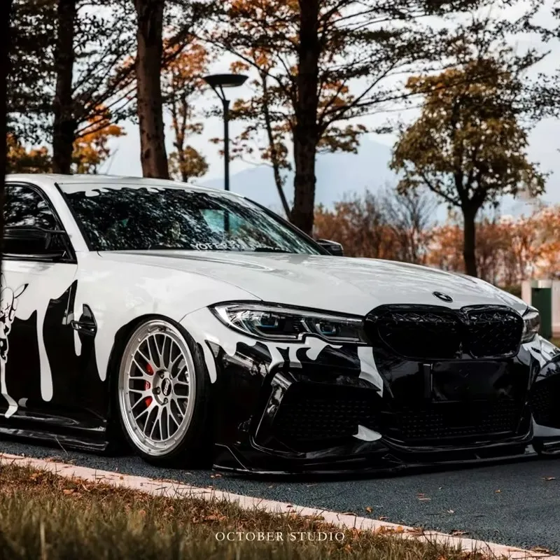 Factory Price Customize High Quality Racing Design Car Wrapping Vinyl Films Air Bubble Free Printed Vehicle Vinyl Wrap