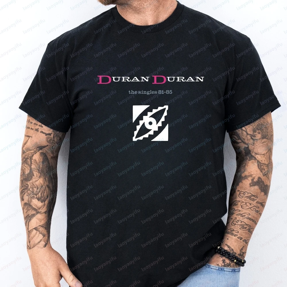 Newly Launched. Duran Duran Band. Summer Trendy Short-sleeved T-shirt Suitable for Both Men