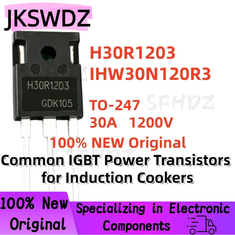 Original 5/10/20PCS 100% NEW H30R1203 IHW30N120R3 TO-247 30A 1200V