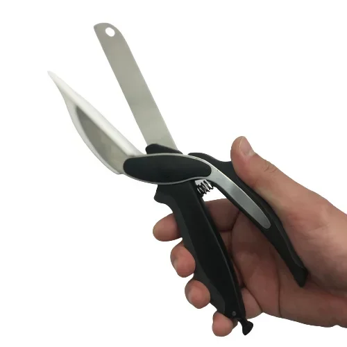 Imagem -06 - Tesoura de Cozinha Tábua de Corte Frutas e Vegetais Chopper Tesoura Multifuncional em Aço Inoxidável