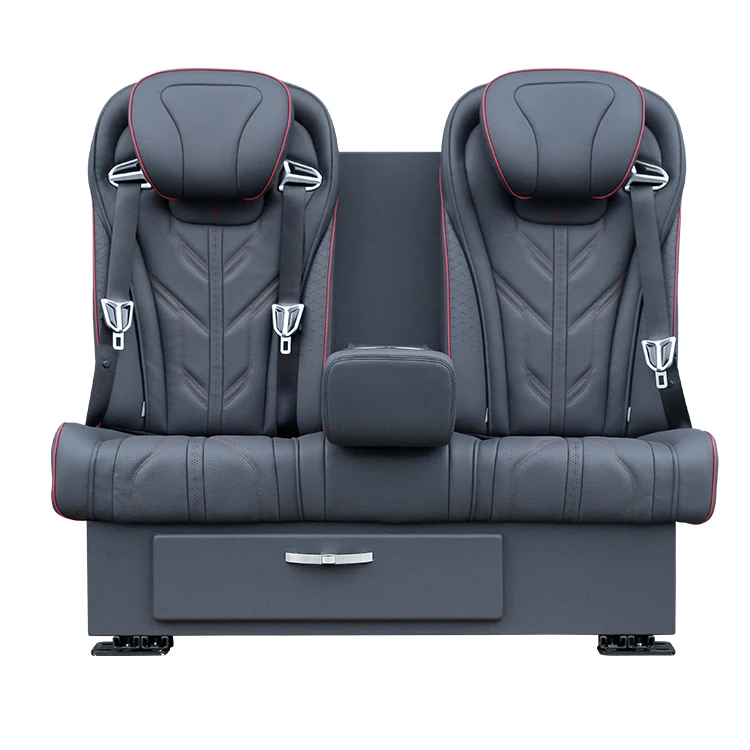 Customized ANSHI VIP RV Motorhome Electric Luxury Modified Toyota Hiace Rear Hyundai Starex Car Bed Seat For VAN