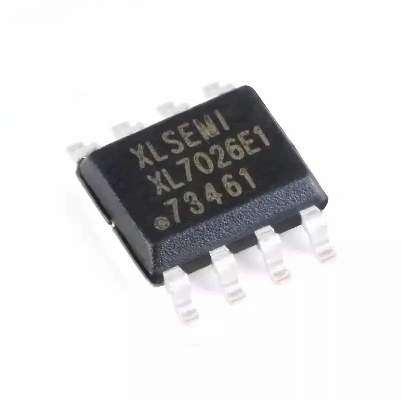 10PCS SMD XL7026E1 SOP-8 XL7026 0.6A 150KHz Buck Step Down DC Power Converter Regulator IC Chip Integrated Circuit Original