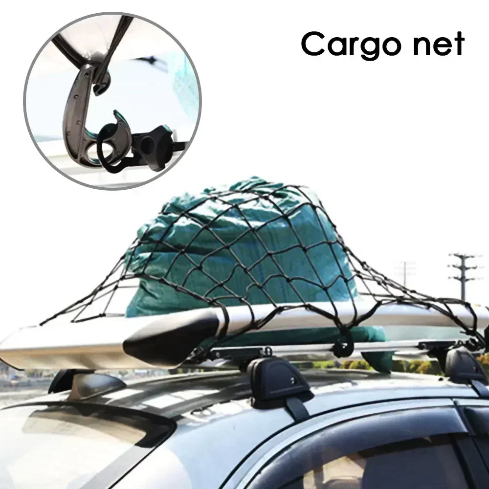 Dachgepäcknetz SUV Gepäckträger Netzabdeckung Dehnbar von 3 x 4 bis 6 x 8 Autoteile Auto-Aufbewahrungszubehör – Detail 11