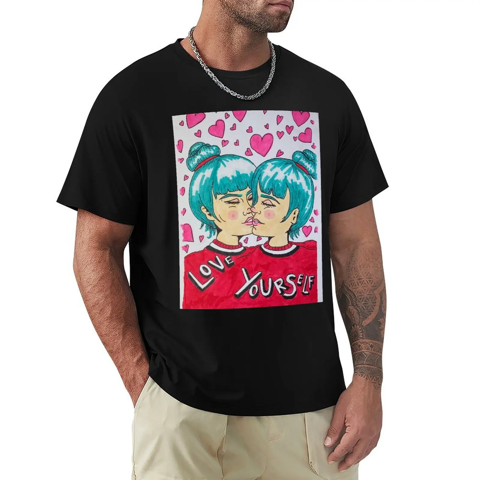 

Love Yourself T-Shirt essential t shirt custom t shirt kawaii clothes hippie clothes mens clothes