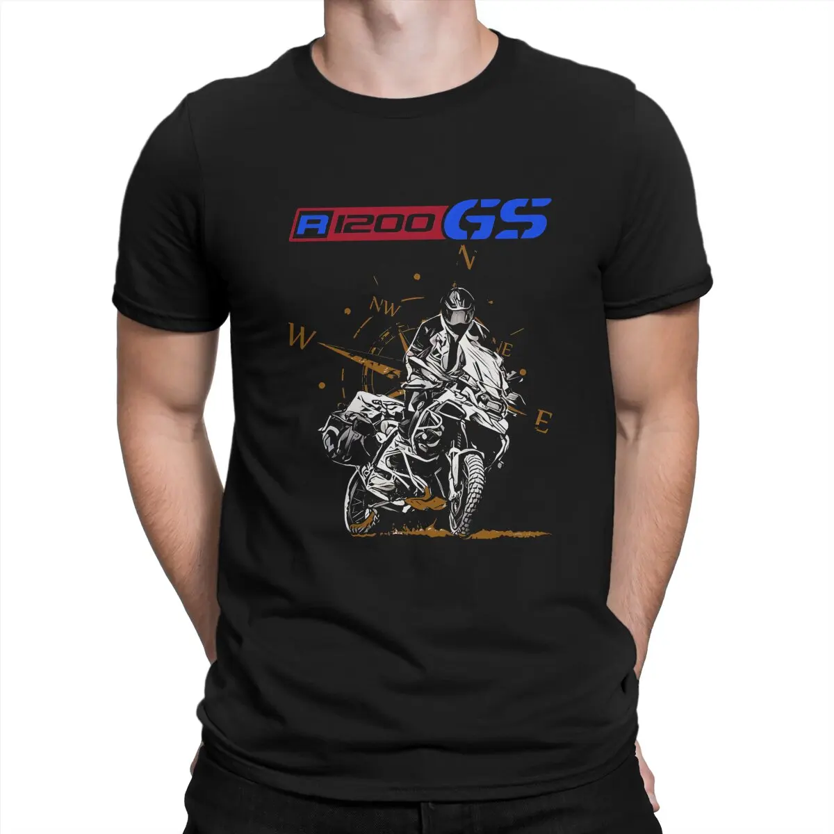 TT3 Isle Of Man TT Motorcycle Racing Big Trail Tshirt Homme Men's Clothes Polyester T Shirt For Men