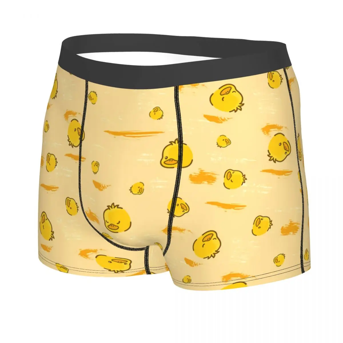 Custom Male Novelty Baby Pattern With Duck Underwear Boxer Briefs Soft Shorts Panties Underpants